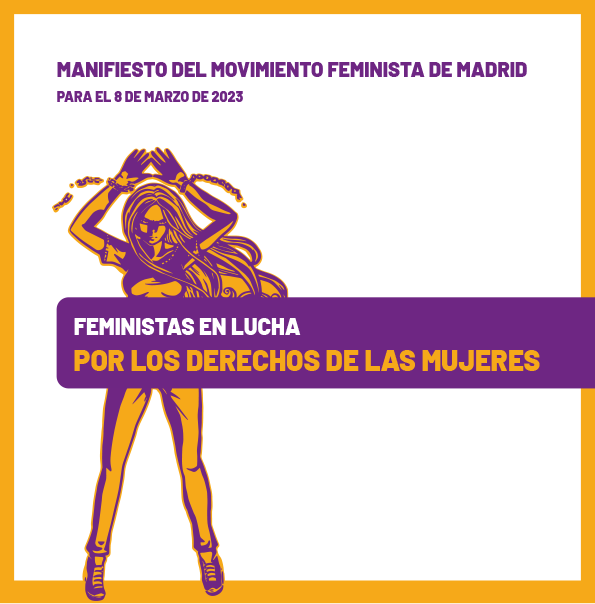 Movimiento Feminista de Madrid - Manifiesto del 8 de marzo de 2023